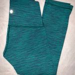 Lululemon Green Crop Leggings  Photo 0