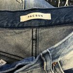 PacSun Ultra High rise Vintage Short Button Fly Bleached Denim Size 27 Photo 4