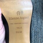 Etienne Aigner  Ville Heels Laser Cut Leather 9.5 Photo 10