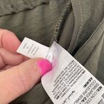 Chico's Chico’s Green Cargo Pockets Elastic Waist Tie Belt Pants ~ Size 2R (US 12R) Photo 6