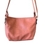 Rosetti  Orange Coral Textured‎ Cross Body Shoulder Bag Medium EUC Photo 1
