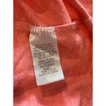 Umgee Heathered Orange Short Sleeve Floral Embroidered T-shirt Dress L Pockets Photo 5