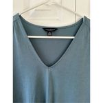 Lucky Brand  Sandwash Vneck Tie Front Top Photo 6