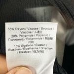 Ganni  Melange Knit Cardigan Size XS Black Ribbed Minimalist Classic Photo 8