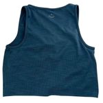 Beyond Yoga  Favorite Lounge Cropped Tank in Blue Horizon Heather Sz M Photo 2