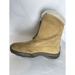 Columbia  Vallara II Womens Snow Boots Size 8.5 Tan Suede Waterproof Omni-Grip Photo 4