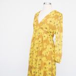 Joie  Kaz Silk Floral Midi Dress Photo 6