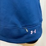 Under Armour  Women's Navy and Lavender Quarter-Zip Sweatshirt Photo 2