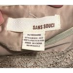 Sans Souci San Souci Womens Beige Tiered Lace Mini Skirt Sz Medium Lined Photo 3