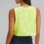 Lululemon EUC  All Yours Crop Tank *Yellow Tie Dye Size 6 Photo 1