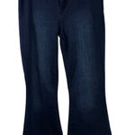 Shop The Mint  Dark Wash Flare Jeans Women's Size 9/29 High Rise Stretch Denim Photo 0