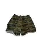 Reflex Life is out there camo drawstring sweatshirt style shorts XXL women’s sho Green Photo 4