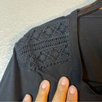 Ralph Lauren Lauren  Black Long-Sleeve Top SZ:M Photo 3