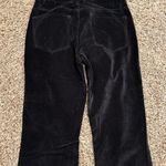 frame denim Frame Le Velveteen Le Mini Boot Black Pants Photo 7