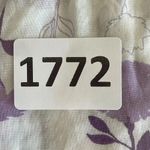 Swell Floral White Purple Wide Leg Pull On Bohemian Pajama Pants SZ S #1772 Photo 9