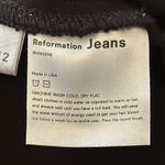 Reformation  Roxanna Black Denim Dress Photo 12