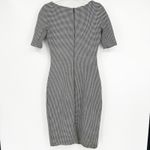 ZARA  Womens Career Work Office Siren Houndstooth Knit Pencil Sheath Dress Size S Photo 8