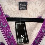 NWT Kaftan Paisley Colorful Mrs Roper Dress Purple Size XL Photo 2