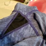 Athleta  PAINT BUCKET RELAY CROPPED ATHLETIC LEGGINGS BLUE PURPLE SMALL Photo 8