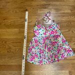 Kona Sol  Bikini‎ Top Sheer Floral Size Small Molded Cups Removable Straps Photo 4