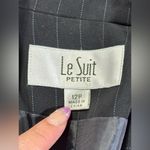 Le Suit  Pinstripe Blazer & Dress Pants Photo 4