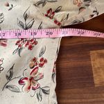 Saks 5th Avenue Real Clothes by Saks Fifth Avenue floral Silk blouse. Size M Photo 5