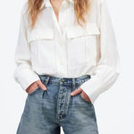 Madewell  Pleated Low-Slung Denim Shorts: Airy Edition
Billings Wash Size 25 Photo 0