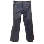 BCBGirls Gray Blue Rock and Roll Bootcut Jeans Women's Size 28 Distressed Studs Photo 1