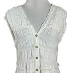 Free People  Ethereal Cottage Desert Dazed Midi Dress Maxi Top Ivory Small Boho Photo 10