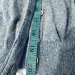 Merona / grey button up cardigan sweater with silver sequins size XS Photo 8