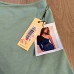 Nation Ltd  NWT Zahira One Shoulder Puff Sleeve Tee New With Tags Green Medium Photo 4