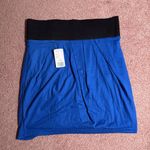 Twenty One  Blue and Black Women's Skirt Photo 2