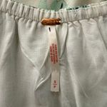 Free People  mini dress floral boho pleated summer cotton linen beach Small Photo 6