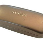 Gucci  Bronze Hard Shell Sunglass‎ Eyeglass Eyewear Case Photo 0