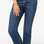 J.Crew New Blue Medium Wash All-Day Stretch Flare Crop Jean Size 26 Photo 0