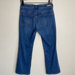 Pilcro and the Letterpress Pilcro Anthropologie High Rise Flare Denim Jeans Button Fly Women's Size 28 Blue Photo 5