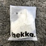 Hekka Croche Halter Maxi Dress in White, Size L​​​​​ White Size L Photo 3