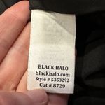 Black Halo Alister Textured Corset Mini Dress Size 2 Photo 7