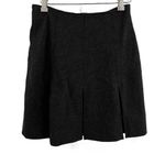 Kit And Ace Skirt Dark Gray Functional Zippers Lined A Line Mini Size 4 Photo 2