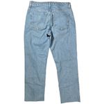 Topshop Straight Leg Jeans W29 L32 Light Wash Denim Made in Turkey Photo 1