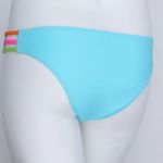 MM BOUTIQUE STYLISH Rainbow Bikini Bottom Light Blue Size S Photo 3