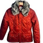 Ariat | Quilted Faux Fur Collar Puffer Coat Red Size M | NWOT Photo 2