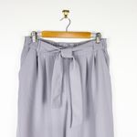 Lululemon Noir Crop Pants Silverscreen Grey Sz 12 Photo 2