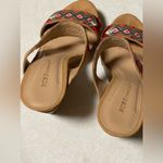 BCBGeneration BG-Carmyn Aztec Print Wooden
Wedge Sandals Women's Size 6.5 B Photo 6
