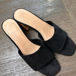 Just Fab Harlowe is Black Women's Slide Sandals with heel Size 9 Photo 4