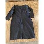 Doncaster  Black Mini Shift Dress 3/4 Sleeve Formal Business Office Classic 14 Photo 3