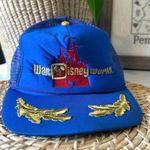 Disney Vintage Walt  World Unisex Embroidered Snap Back Hat Photo 0