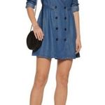 Walter Baker  Christin pleated chambray dress Photo 0