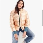 J.Crew J. CREW Rose Gold Metallic Puffer Jacket size XS Photo 1