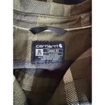 Carhartt Green and Black Flannel Plaid Top Photo 4